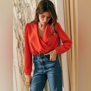 Sezane Abelia Blouse - Size 34